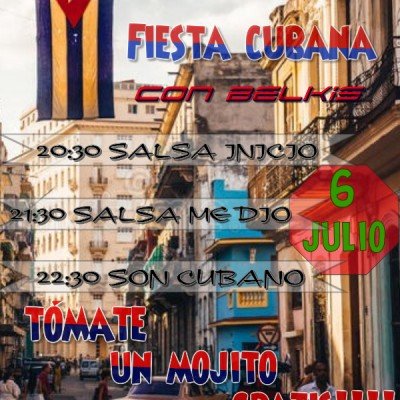 FIESTA CUBANA! MOJITO GRATIS!!