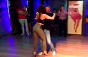 20160130 Bachata con Alvaro y María